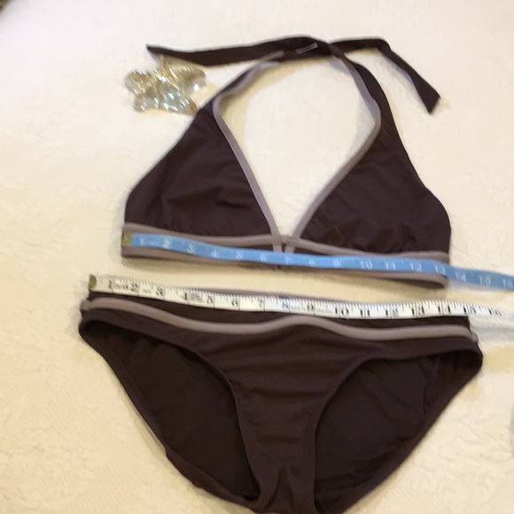 Bikini top and bottom brown and tan size m - Picture 9 of 14